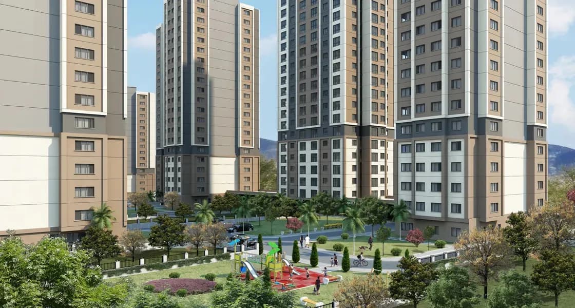 A modern and luxury Project nestled in the beginning of Kartal Istanbul