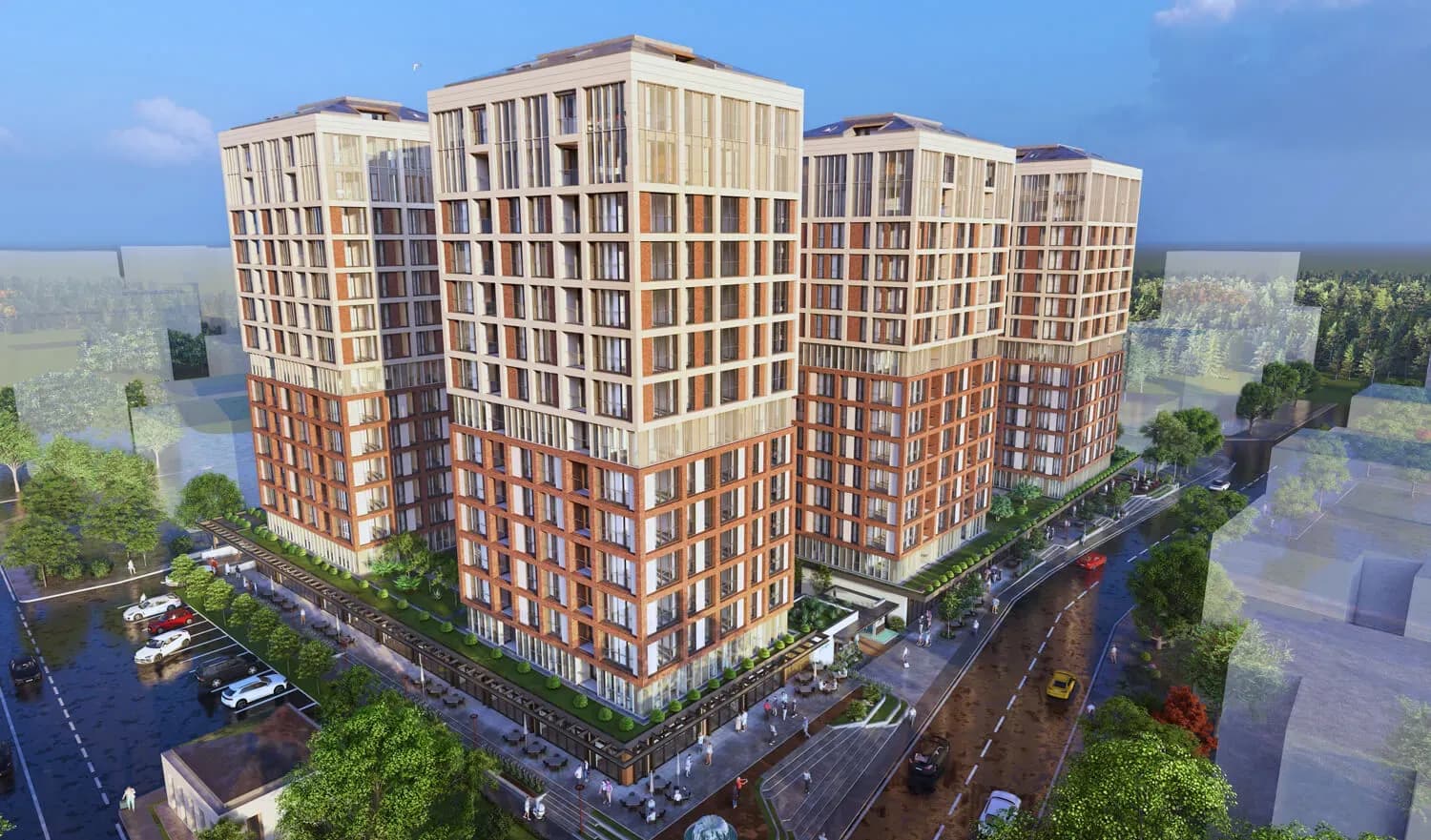 A remarkable new project in the prime location of Erenköy.