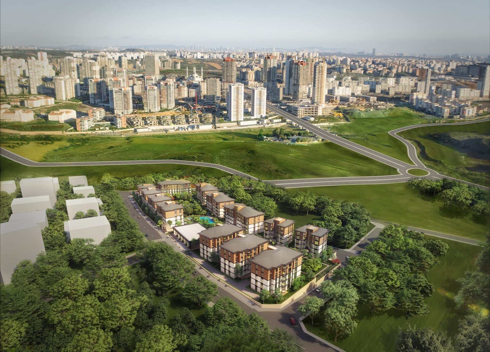 A Fresh Spring of Luxury and Nature in a Developing Modern Center