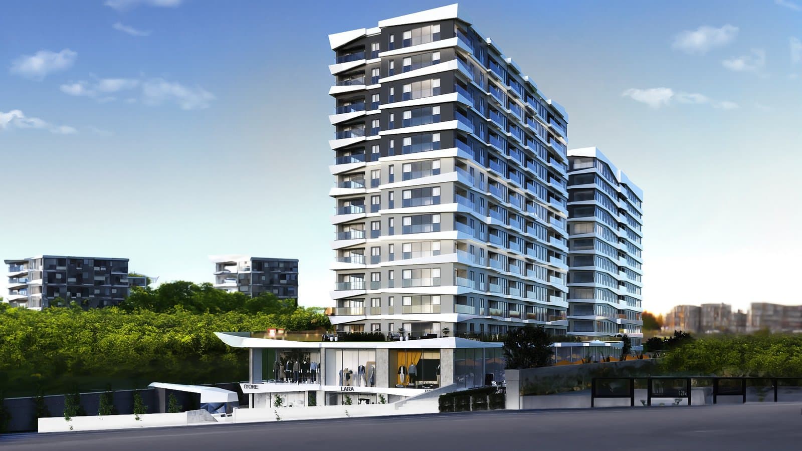 Luxury Family Apartments in Güneşli